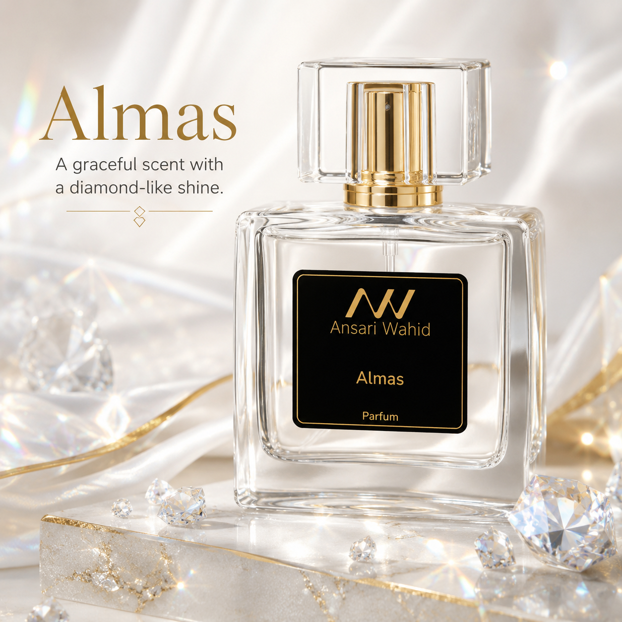 Almas perfume bottle