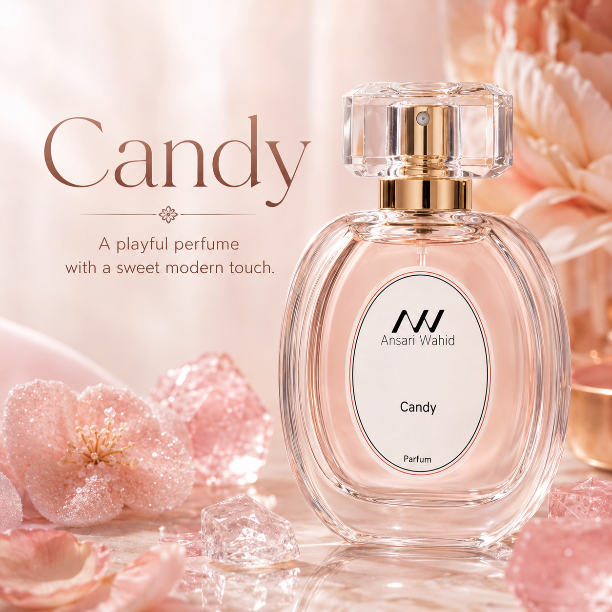 Candy perfume bottle
