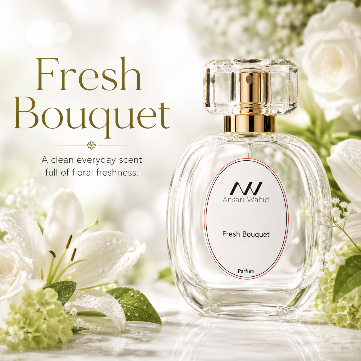 Fresh Bouquet perfume bottle