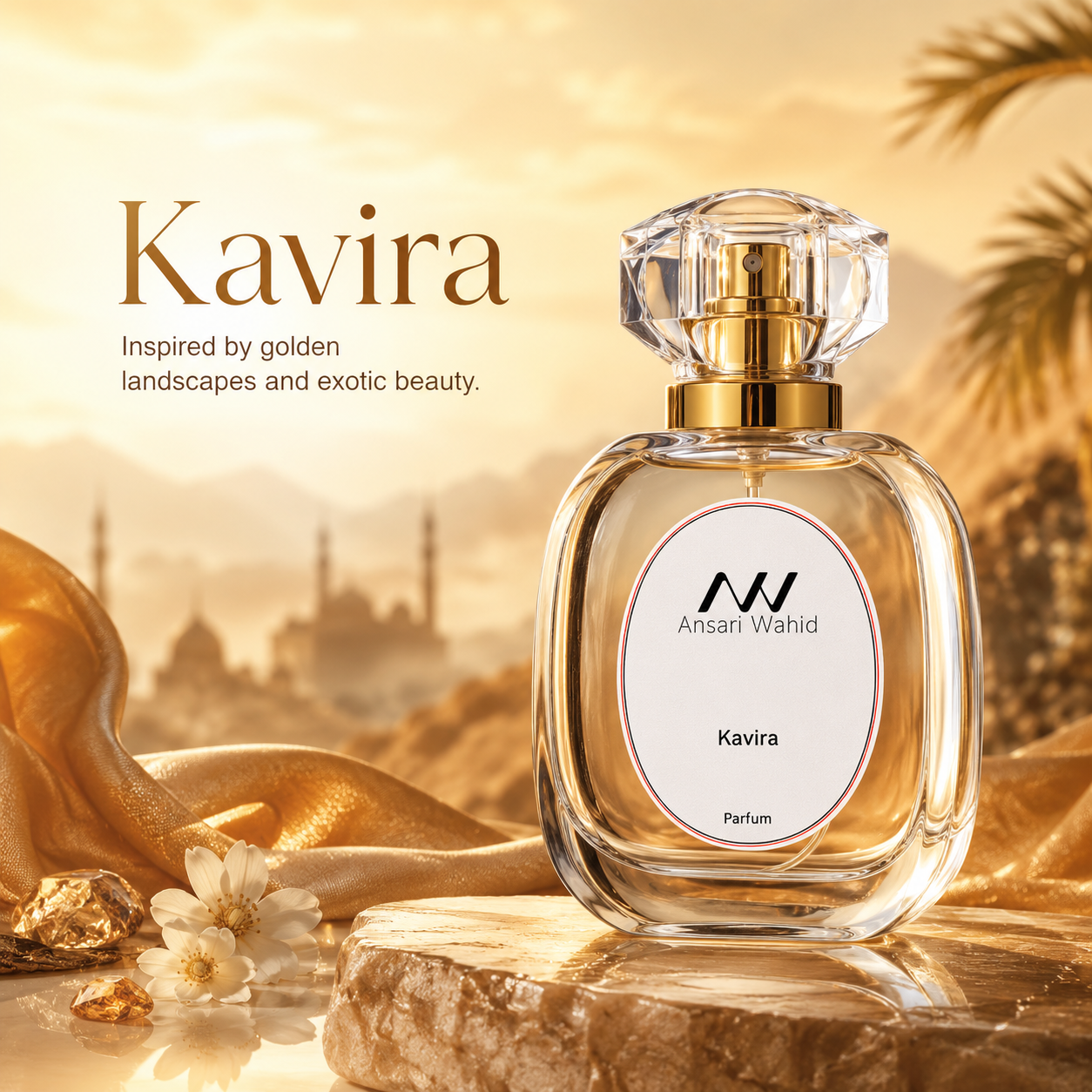 Kavira perfume bottle
